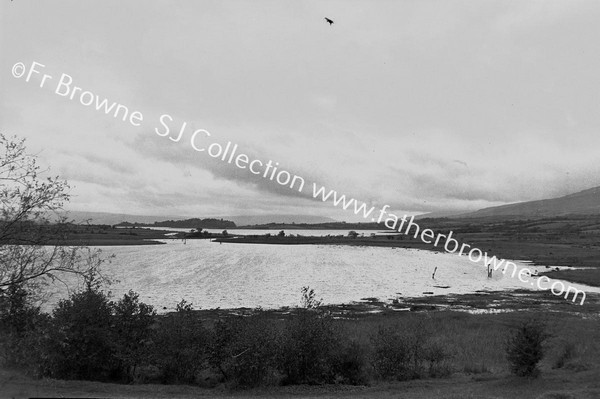 LOUGH ALLEN FROM S. TAKEN FROM DRUMSHANBO TO ARIGNA ROAD WHERE GREAT DAM IS TO BE ERECTED FOR SHANNON SCHEME DEVELOPMENT